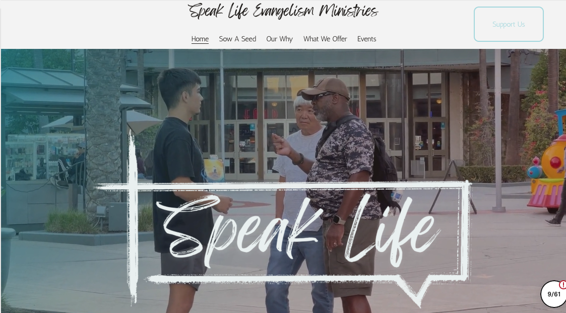 SPEAK LIFE after preview